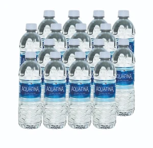 Aquafina Purified Drinking Water- 16.9 Fl oz (500mL) (16 Bottles) - Picture 1 of 2