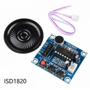 Módulo de reproducción de grabación de voz ISD1820 placa grabadora de sonido con altavoz - Imagen 1 de 5