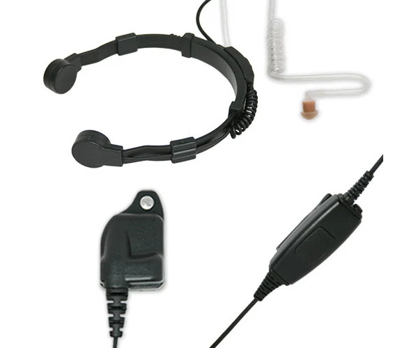 ARC T24026 Tactical Throat Mic for Harris (MA/COM) P Series & XG 2-Way Radios - Image 1 of 4