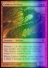 Magic the Gathering MTG Caldera Hellion (95) Shards of Alara   LP FOIL