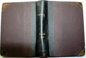 THE OUTING V 52 1908 Panama Jungle Finger-that-Kills College Sport Pioneer Women - Picture 1 of 10