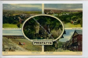 (Ga4156-100) Tuck, vista múltiple de PRESTATYN c1940 EX - Imagen 1 de 1