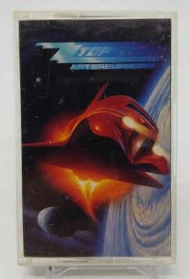 ZZ Top - AFTERBURNER (Cassette Tape, 1985) Warner Bros Records Complete in Box - Image 1 of 4