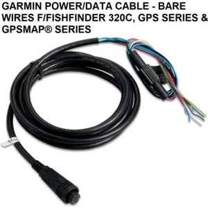 CAVO ALIMENTAZIONE/DATI GARMIN - FILI NUDI F/FISHFINDER 320C, SERIE GPS & GPSMAP® - Foto 1 di 8