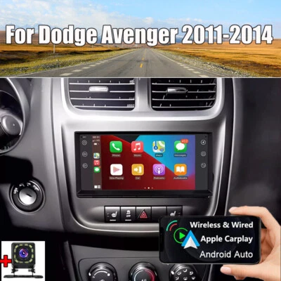Unidad principal GPS radio estéreo auto Android Carplay para Dodge Avenger 2011-2014 Foto 1 de 4