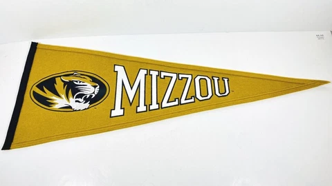 Missouri Mizzou Tigers Embroidered Wool College Pennant Winning Streak Sports Cover
