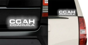 Coahuila COAH Mexico Reflective Sticker Decal - Picture 1 of 2
