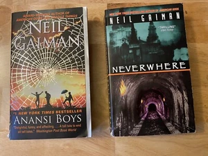 Neil Gaiman Paperbacks - Neverwhere, Anansi Boys - Bild 1 von 7
