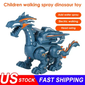 Kids Walking Spray Dinosaur Toys For Age 3 4 5 6 7 8 9 10 11 Year Old Boys Gifts - Picture 1 of 13
