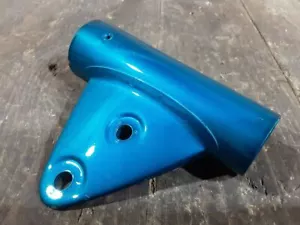 Copriforcella anteriore destra Honda CB450 K1/K2 blu, originale NOS - Foto 1 di 8