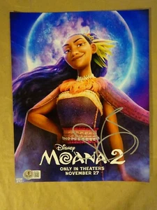 Signed Nicole Scherzinger Autographed 8"x10" Photo Moana 2 Beckett BAS COA - Picture 1 of 5
