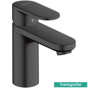 Hansgrohe Vernis Blend Black Single Lever Basin Mixer Tap 100 Without Waste - Picture 1 of 7