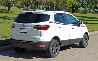 2013-2022 AMP Side Door Body Decals Ford EcoSport Stripes Vinyl Graphics 3M Kit - Image 1 of 4