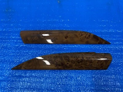 2015-2019 GMC YUKON DENALI CENTER FLOOR CONSOLE SIDE WOOD TRIM LEFT & RIGHT JAVA - Image 1 of 4