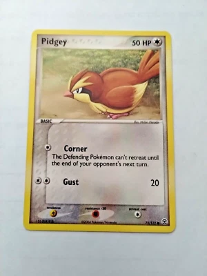 Pokémon TCG Pidgey EX FireRed & LeafGreen 73 Regular Common - Uncirculated - Image 1 of 3