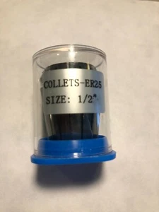 NEU 1/2" ZOLL ER25 SPANNZANGE 0,0002" GENAUIGKEIT! NEU-IM KARTON - IMMER $1,00 VERSAND - Bild 1 von 3