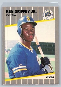 1989 Fleer #548 Ken Griffey Jr. MARINERS - Picture 1 of 2