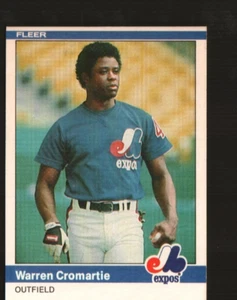 1984 Fleer Baseball #272 - Warren Cromartie - Montreal Expos 84-813 - Picture 1 of 2