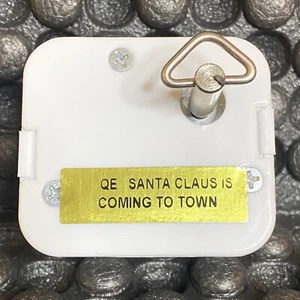 Sankyo Music Box Movements, Plays "Santa Claus Is Coming To Town" Christmas Tune - Picture 1 of 5