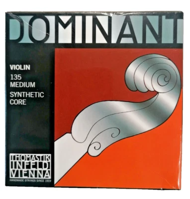 Thomastik Dominant 135 4/4M Set 4 Corde Violino Tensione Media Synthetic Core - Immagine 1 di 4