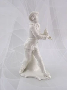 Nymphenburg Figur Commedia dell'arte "Pierrot" Figure Figurine Bustelli 1 Wahl. - Bild 1 von 1