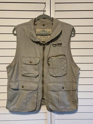 Chaleco De Colección Banana Republic Talla S Safari Viaje Fotografía Pesca Caza Caqui Foto 1 de 4