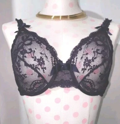 Sujetador Vintage Victoria's Secret Etiqueta Dorada 36C Hecho en EE. UU. - NUEVO SIN ETIQUETAS - PÚRPURA Foto 1 de 4