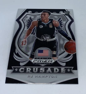 2020-21 Prizm Draft Picks RJ HAMPTON CRUSADE #93 - Picture 1 of 2