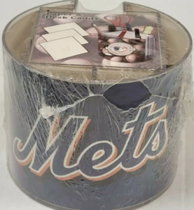 MLB New York Mets Note Paper & Desk Caddy, NEW - Picture 1 of 3