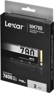Lexar NM790 2TB M.2 NVMe SSD PCIe 4.0 | 7400MB/s | Interne SSD für PC/Laptop - Picture 1 of 2