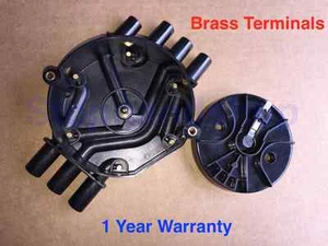 Ignition Distributor Cap & Rotor for Chevy Astro Van S-10 Blazer Jimmy Brass V6 - Picture 1 of 3