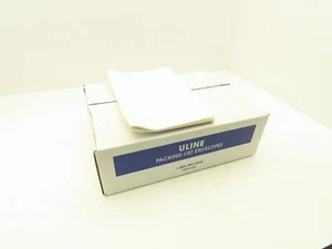Uline Packing List Envelopes Clear 6 1/2 x 10" Side Loading Label Pouch 1000 ct - Picture 1 of 12