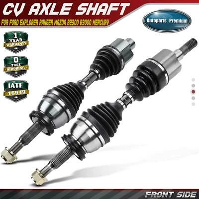 2x Front LH & RH CV Axle Assembly for Ford Explorer 1995-2001 Ranger Mazda B4000 - Image 1 of 4