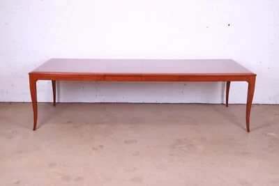 Mesa de comedor Ethan Allen French Country extensión madera de cerezo Foto 1 de 4