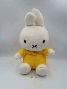 Miffy C0102 Conejo Conejo Sekiguchi 1995 Peluche 8" Muñeca Amarilla Japón Dick Bruna - Imagen 1 de 7
