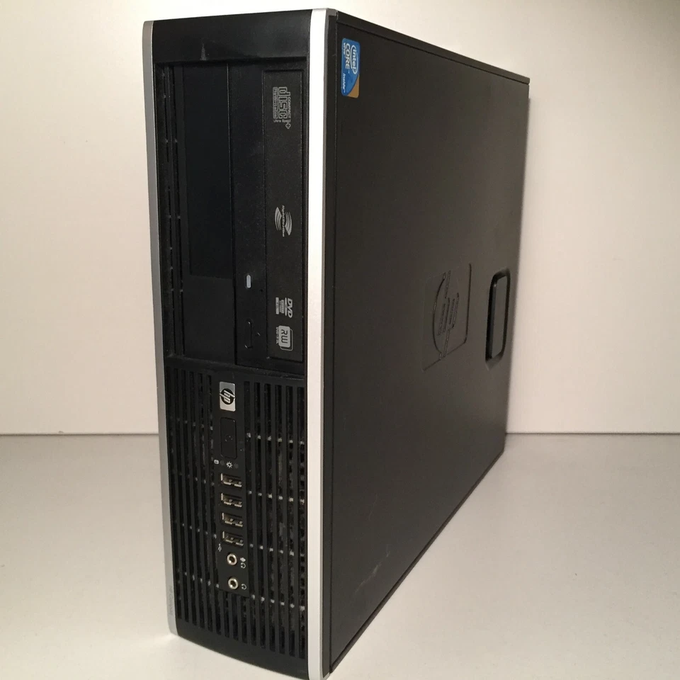 HP Desktop Computer Dual Core 3.0GHz 4GB DVDRW Parallel Port Win XP Pro 32bit - Image 1 of 4