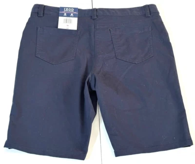 Pantalones cortos escolares Izod azul marino para niños talla 13 Foto 1 de 4