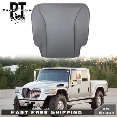 Cubierta de asiento de conductor gris para International Harvester 4200 2001-2007 Air Ride vinilo Foto 1 de 4