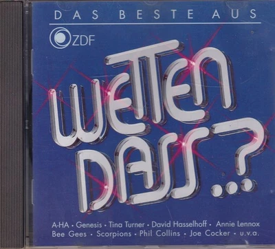 -1659- Wetten dass...? - Genesis, A-Ha, Bee Gees u.a.-CD - vg+ - Bild 1 von 2