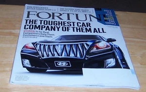 Fortune January 18, 2010 Hyundai, Ron Perelman, Lou Dobbs (Magazine: Business - Picture 1 of 3