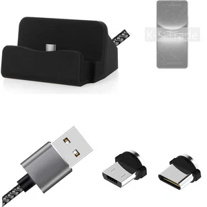 Docking Station per Huawei Hi nova 12z + connettore USB tipo C e Micro-USB - Foto 1 di 5