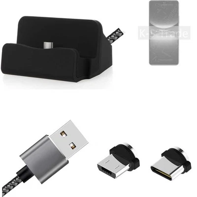 Docking Station per Huawei Hi nova 12z + connettore USB tipo C e Micro-USB - Immagine 1 di 4