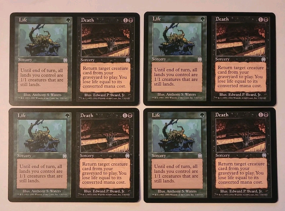 4x Life   Death Apocalypse Regular MTG - Image 1 of 1