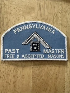 Pennsylvania Past Master Free & Accepted Masons Patch - Bild 1 von 13