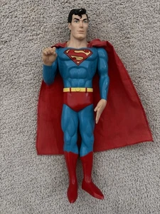 Figura de acción de colección rara 1988 DC Comics Superman figura capa - Imagen 1 de 5