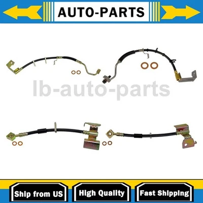 Manguera hidráulica delantera trasera de freno de primera parada Dorman para Ford Mustang 2005-2010 4x Foto 1 de 4