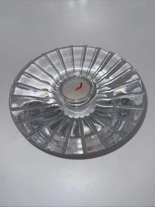 Mikasa Slovenia Radiant XY051/610 Glass Votive/Tealight Candle Holder 7” Hvy NOB - Picture 1 of 8
