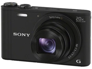 Appareil Photo Sony Cyber-Shot DSC-WX350 Digital Camera Black 18.2 MP - Imagen 1 de 4