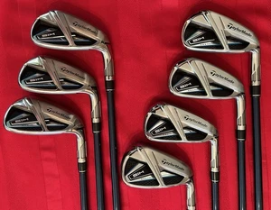 *VGC* Taylormade SIM MAX Iron Set 5-PW-GW Ventus Blue 6-R Graphite Reg Flex RH - Picture 1 of 9