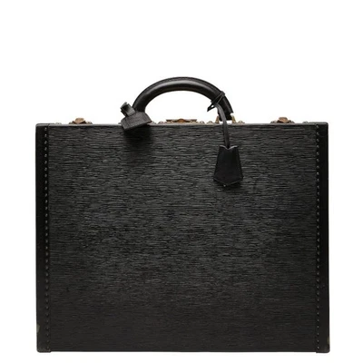 Louis Vuitton Epi President Maletín M54212 Bolso de Negocios de Cuero Negro - Imagen 1 de 4